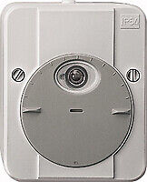 MERTEN 544894   - Grey - 2300 V - IP54 - 230 V - 10 A - 80 mm