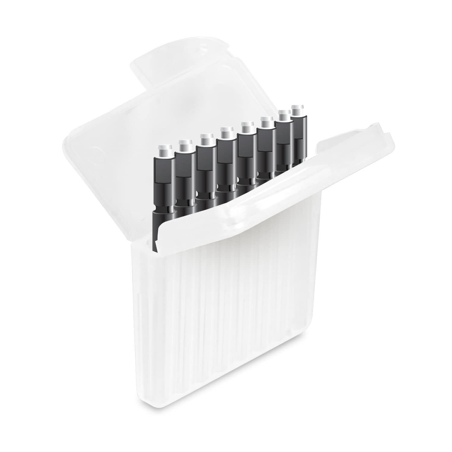 JB White 8 Filtro cerume Mini-R WaxGuard compatibile con Signia Silk (M3H)