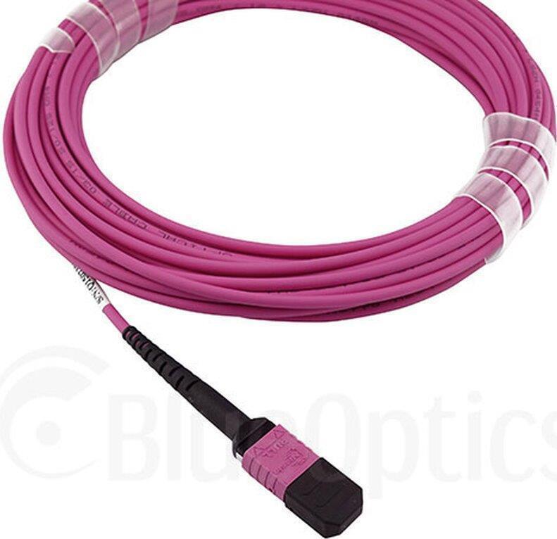 Cavo patch multimodale OM4 MPO-MPO compatibile EMC CBL-MPO12-OM4-20M da 20 metri