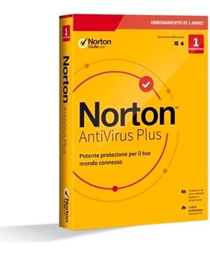 Antivirus 1 Utente 1anno Dev 2020 2Gb Plus Norton Symantec 21397559