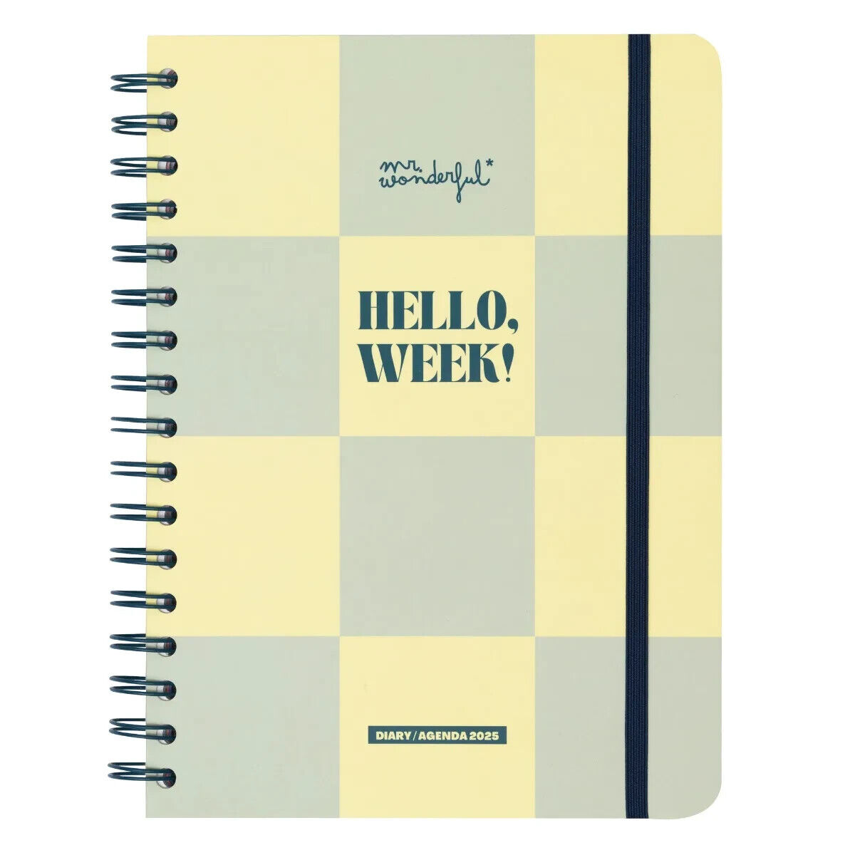 MR. WONDERFUL Agenda Basic 2025 Settimanale – Hello Week!