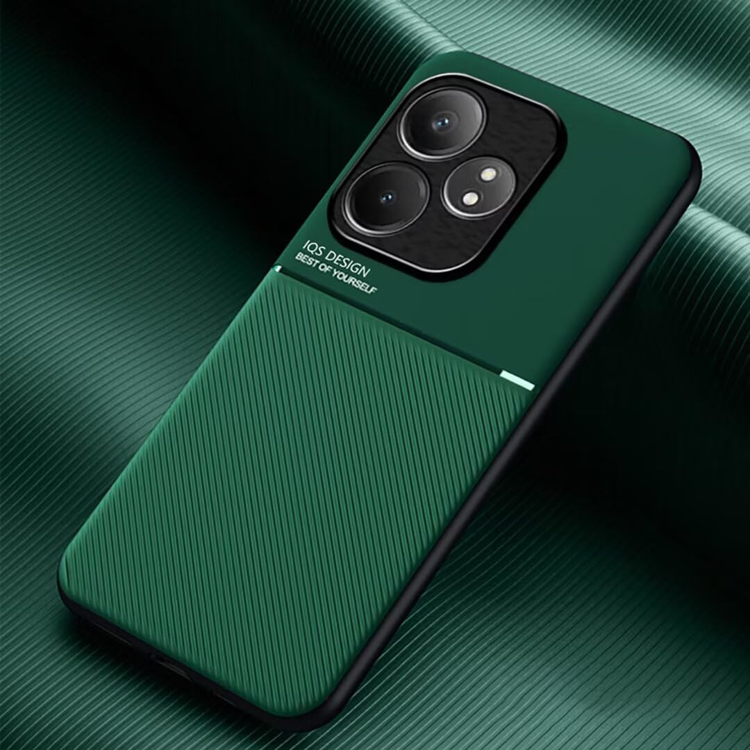 COMAKU Cover per Realme GT 6 / Realme GT 6T, Ultrasottile PU + TPU (V5S)