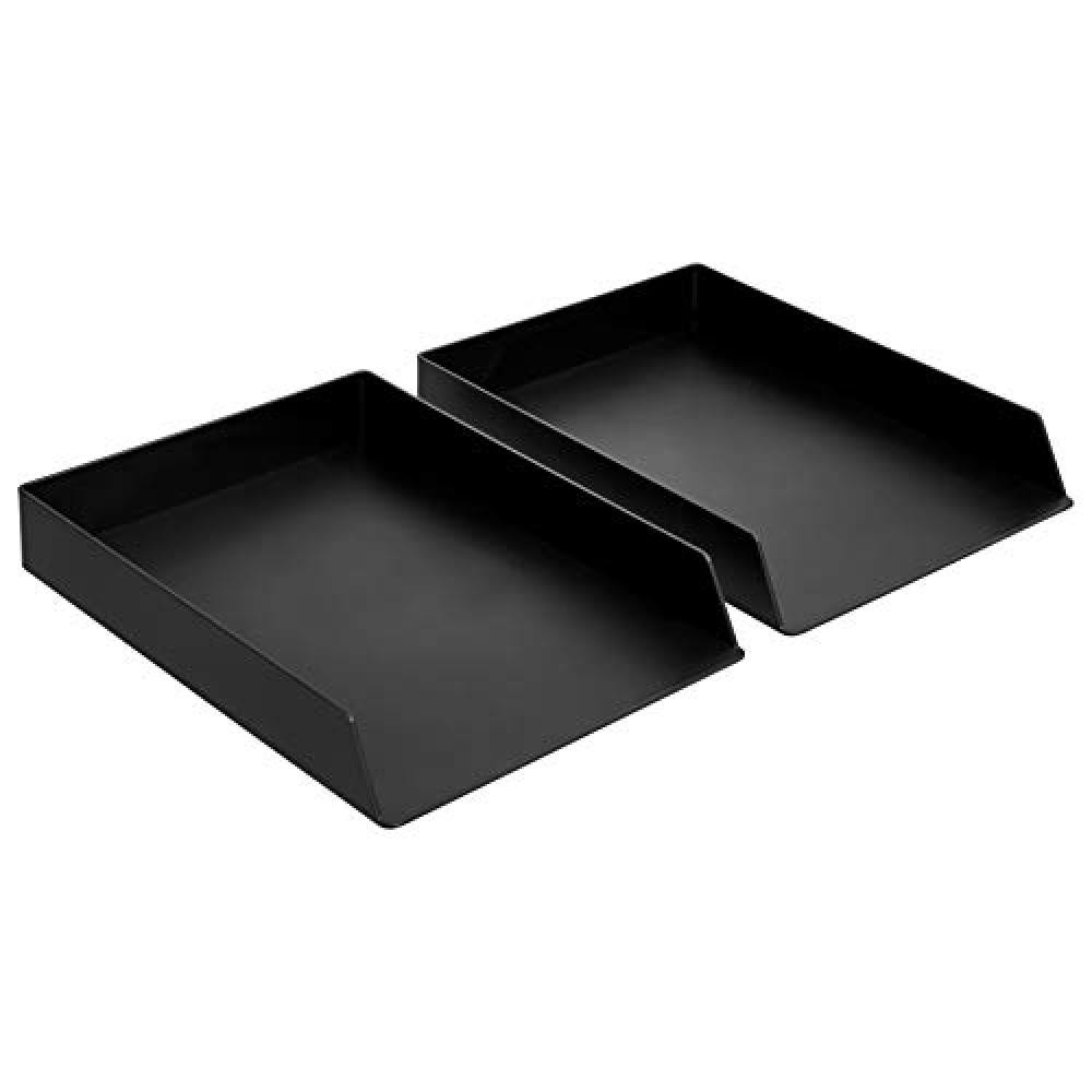 Amazon Basics Rettangolare Plastic Organizer Ripiano portacorrispondenza, confez