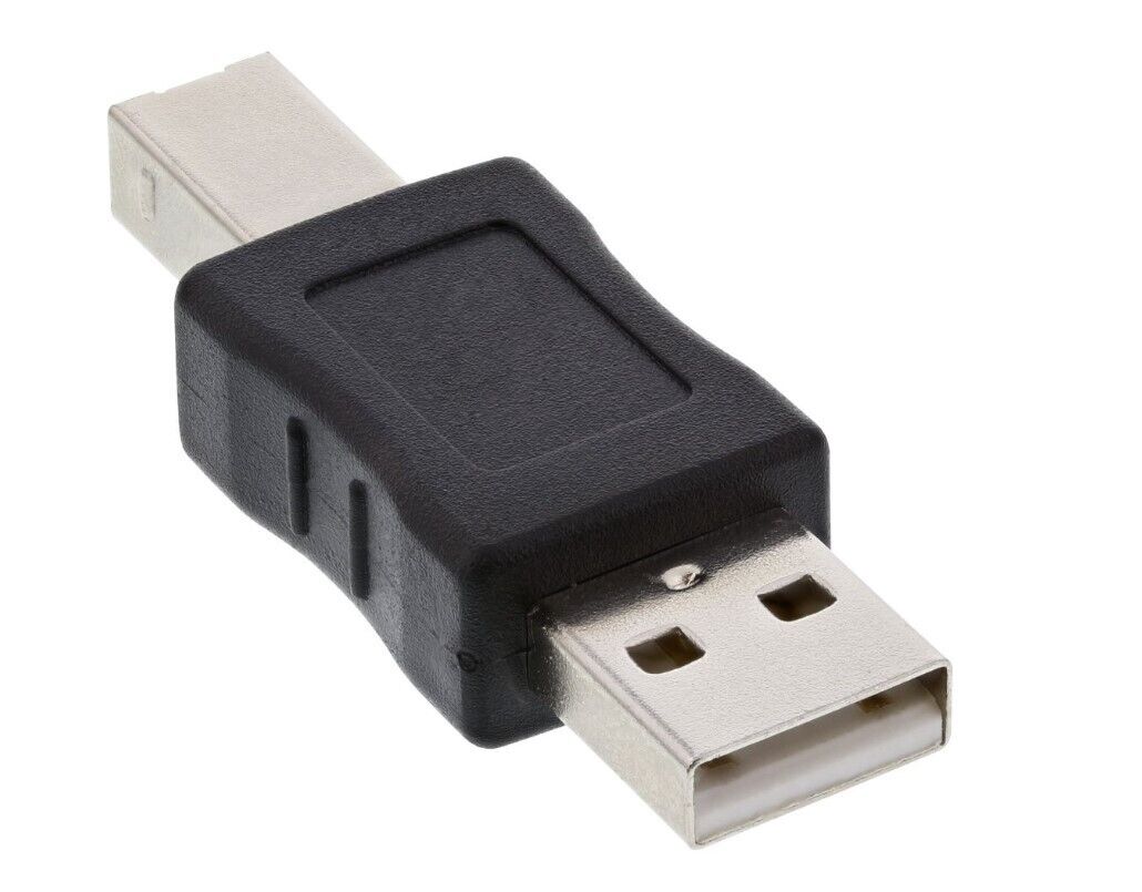 INL InLine® Adattatore USB 2.0 A maschio / B maschio