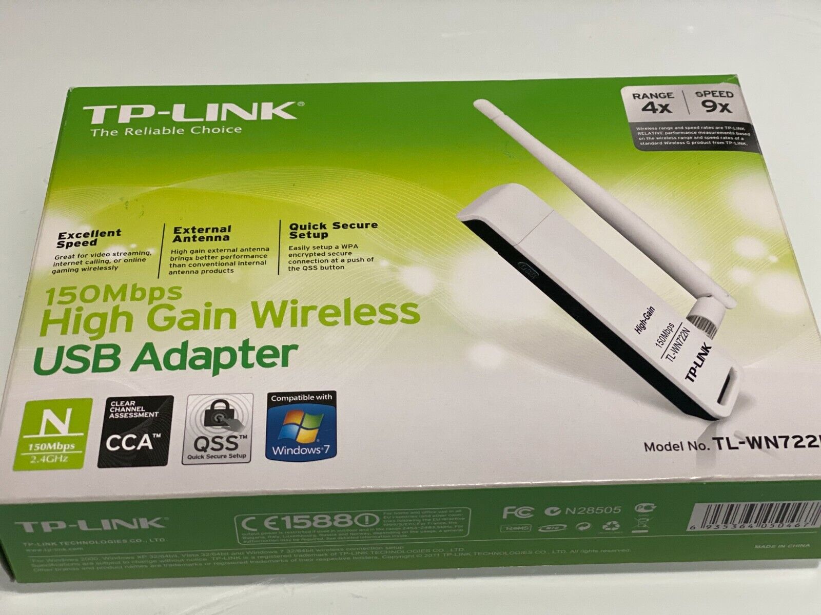 TP-Link TL-WR740N Router Wireless, 150 Mbps, Configurazione Facile