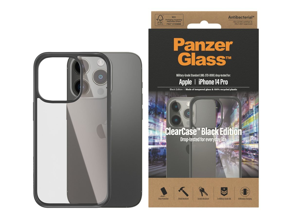 PanzerGlass HardCase Black Edition back cover for mobile phone 0406