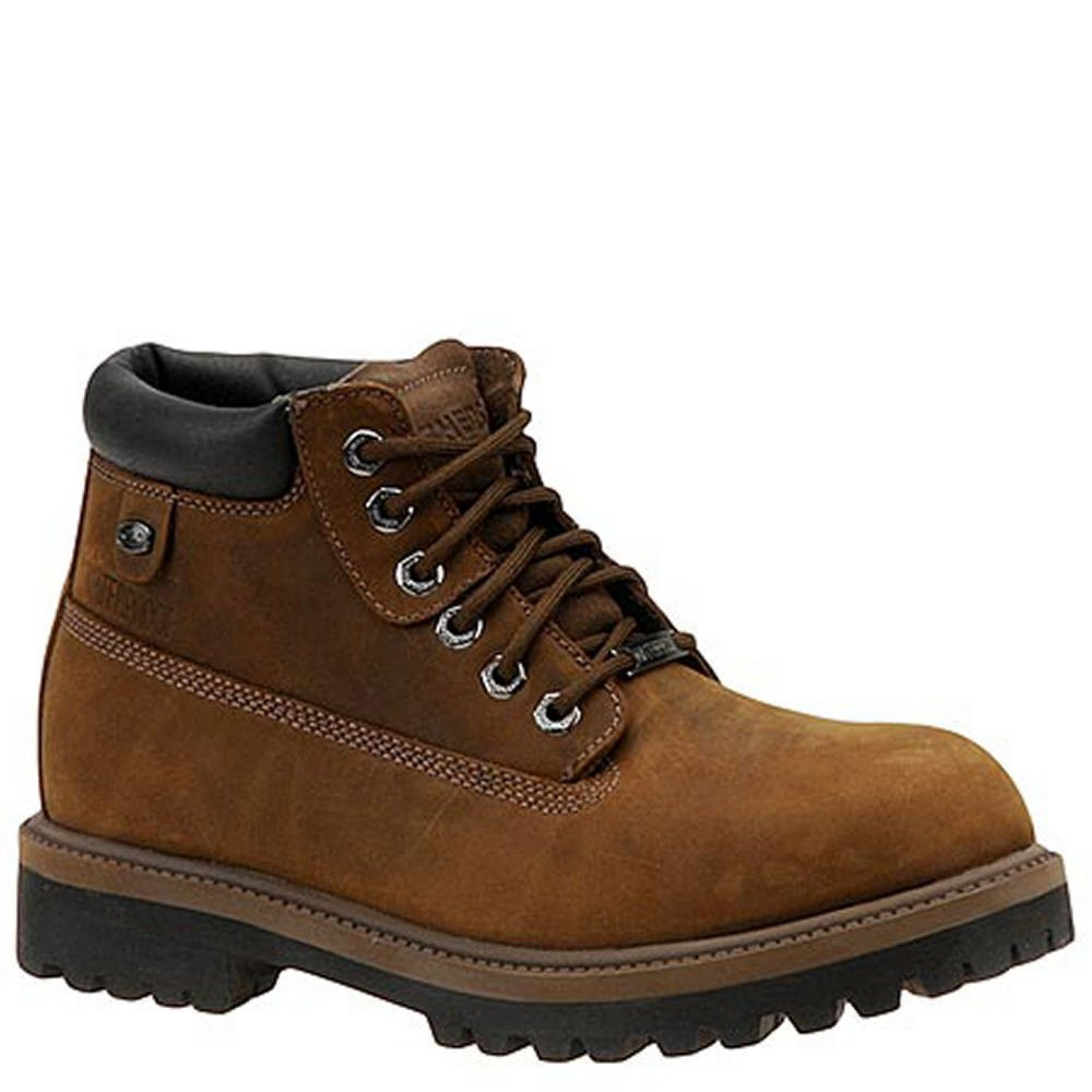 Skechers SERGEANTS VERDICT, Stivali Uomo, Marrone (Dark Brown Waterproof (s1C)