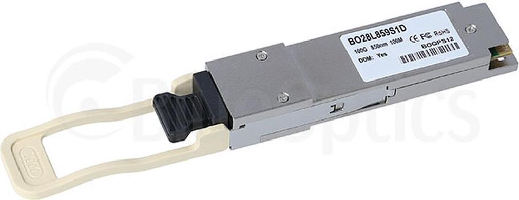 BlueOptics QSFP28-100G-SR4-IT-BO modulo ricetrasmettitore di rete fibra ottica 1