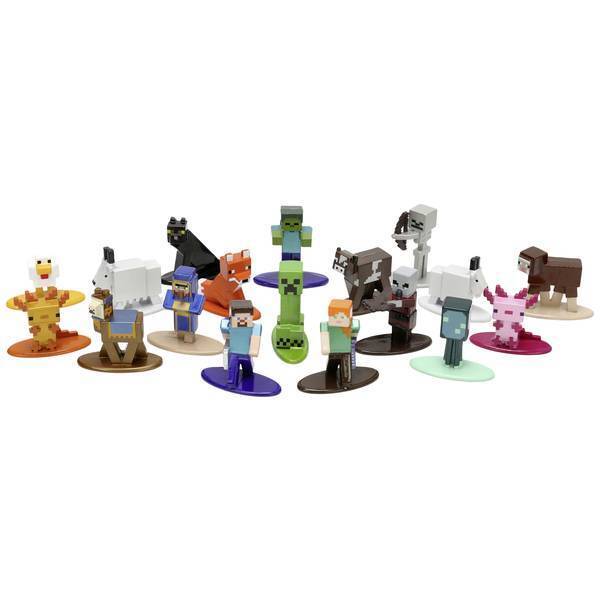 JADA TOYS 253265008  Minecraft Multi Pack Nano Figures, Wave 8