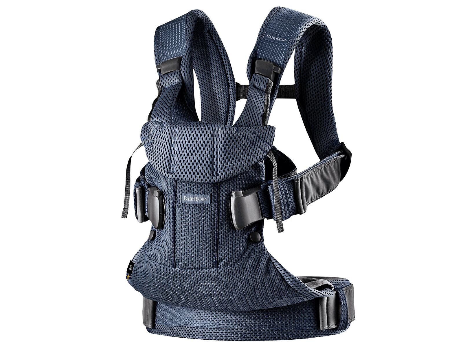 BabyBjörn Marsupio One Air, Mesh 3D, Blu navy (v2J)