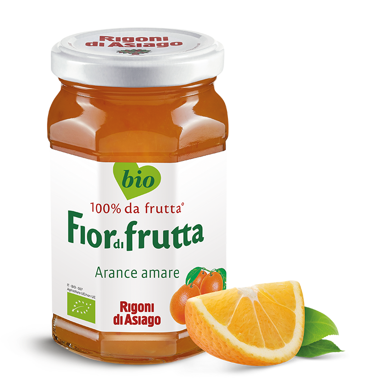 MARMELLATA DI ARANCE AMARE BIO RIGONI DI ASIAGO FIORDIFRUTTA CONFETTURA BIO 250g