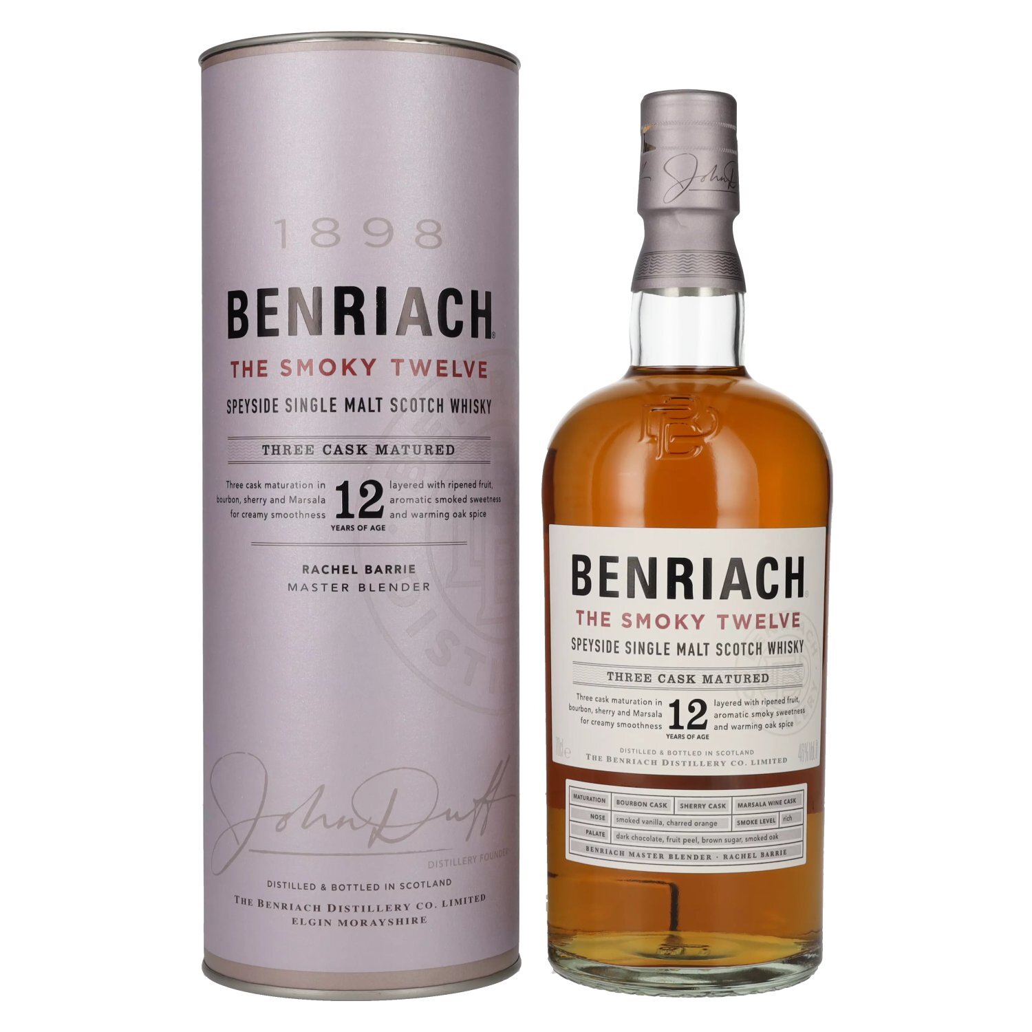 Benriach THE SMOKY TWELVE Single Malt Three Cask Matured