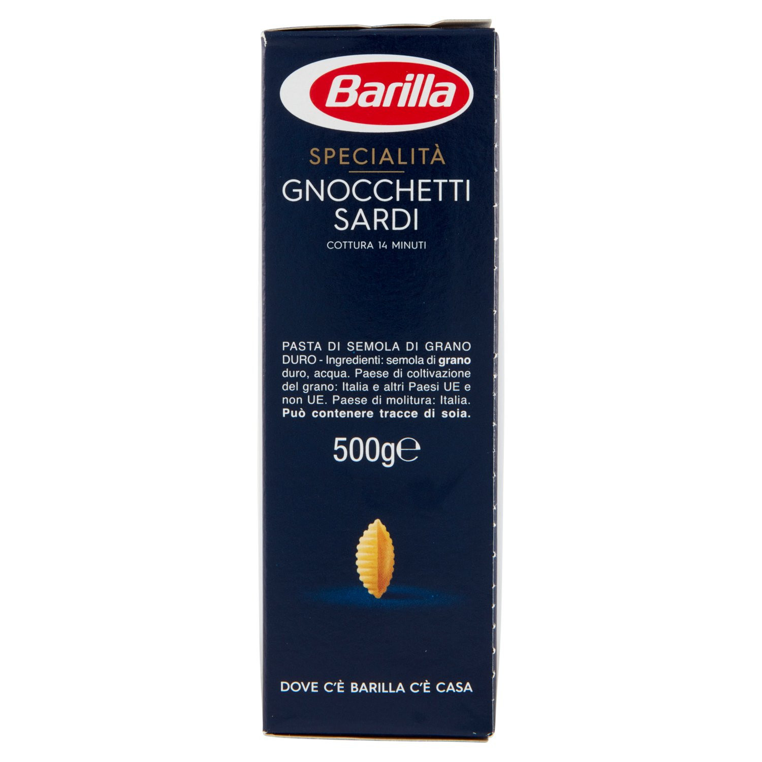 Barilla Pasta Specialità Gnocchetti Sardi Trafilatura al Bronzo 500g