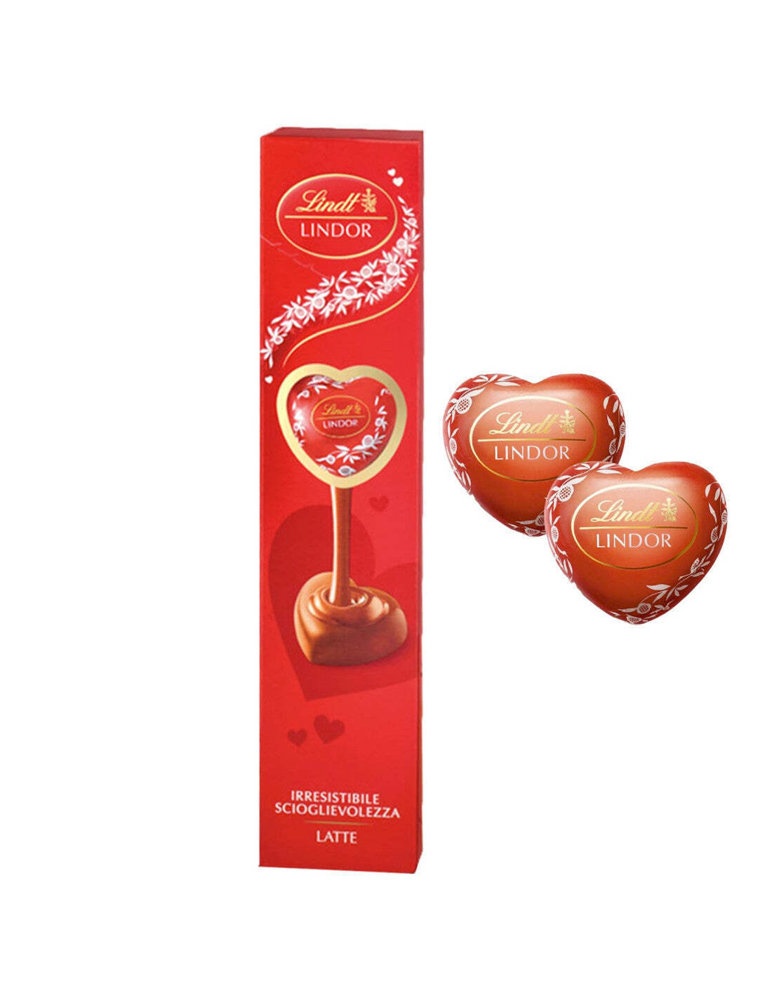 Lindt Lindt Tubicino Cuore Lindor Cioccolato al Latte 69 Gr 1 Pz