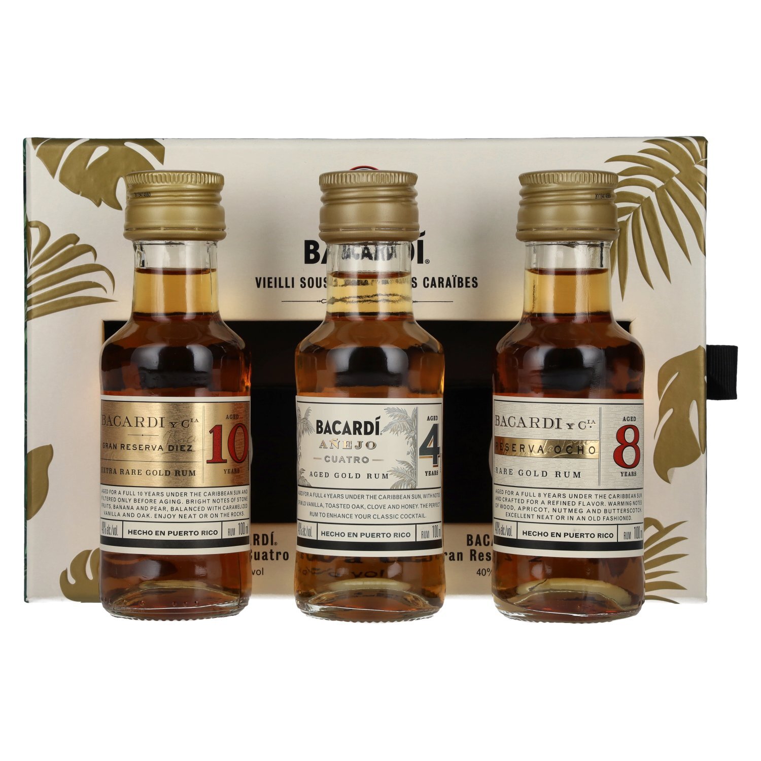 Bacardi DISCOVERY PACK 3x0,1l