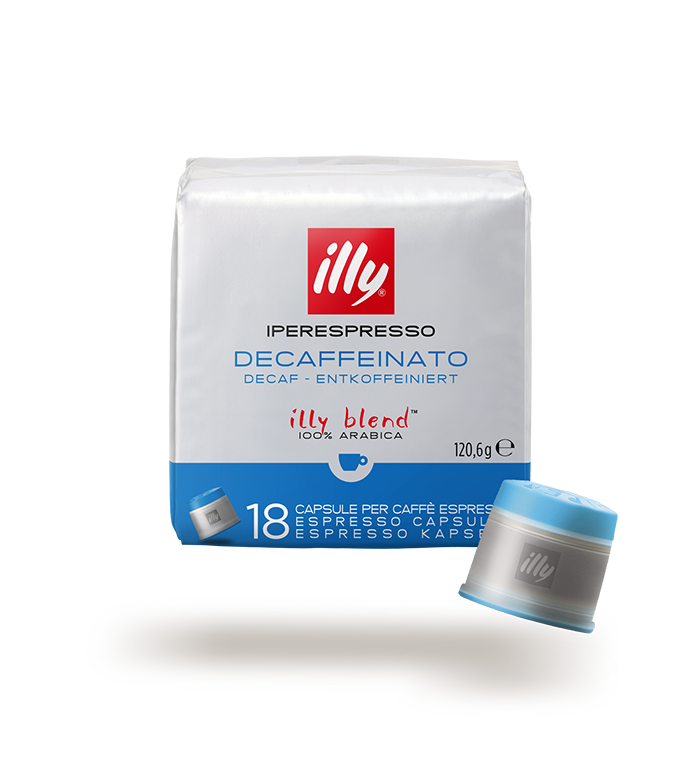 Illy  108 Capsule IPERESPRESSO Miscela DECAFFEINATO - 108 Pezzi - SPED. GRATUITA