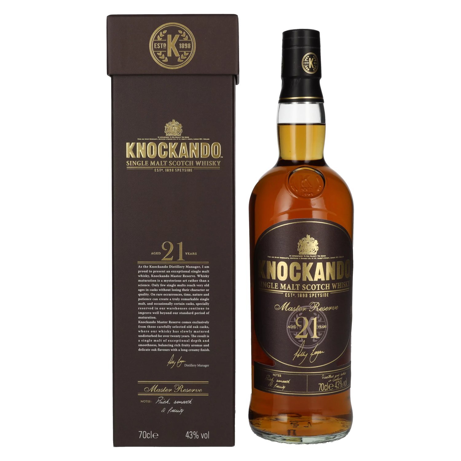 Knockando 21 Years Old Master Reserve