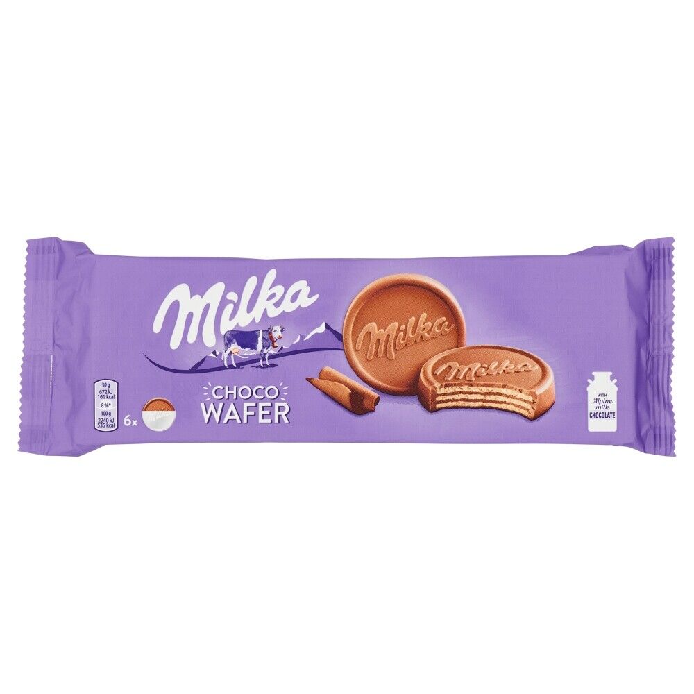 18 Confezioni Milka Choco Wafer 180 g