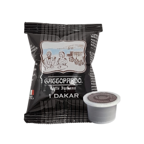 N.100 Capsule ToDa Caffè Miscela Dakar (Compatibili Uno System)