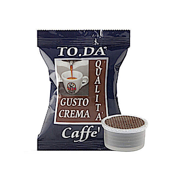 N.100 CAPSULE TODA MISCELA GUSTO CREMA (COMPATIBILI LAVAZZA ESPRESSO POINT)