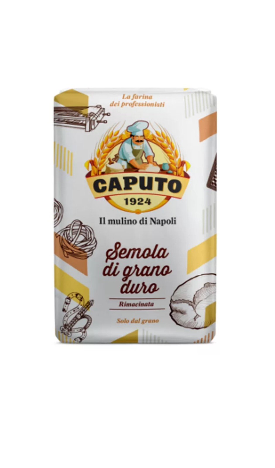 SEMOLA CAPUTO KG. 1 (Cartone 10 Pezzi)