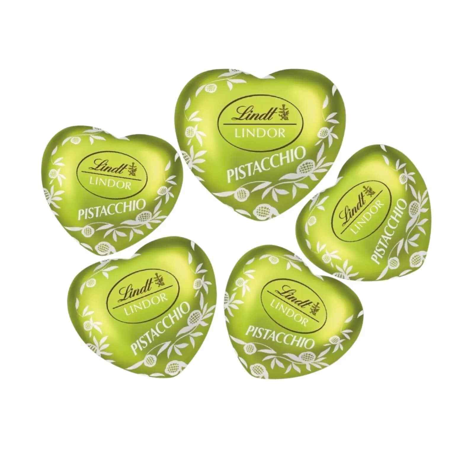 Lindt Lindt Cuori Lindor Cioccolato al Pistacchio 500 Gr