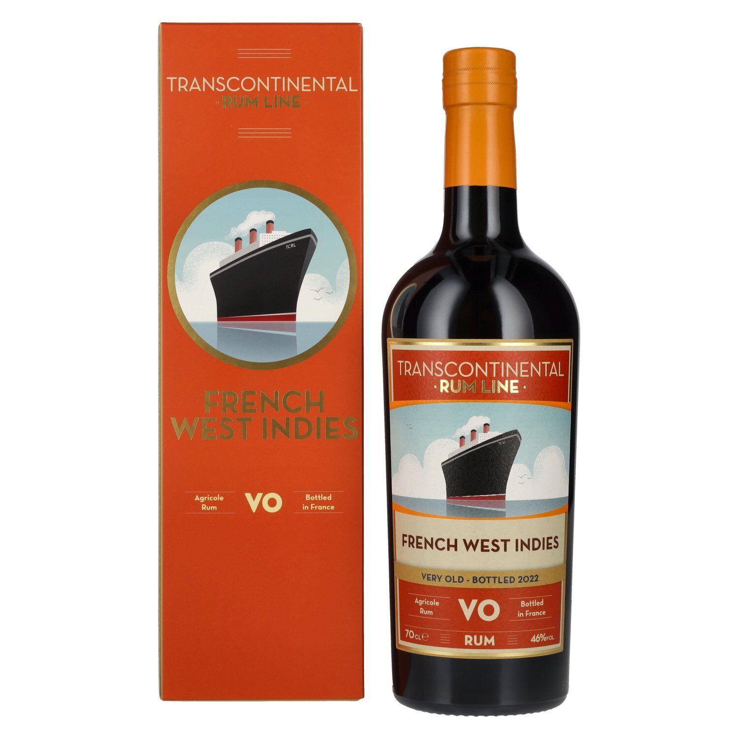 Transcontinental Rum Line FRENCH WEST INDIES VO Rum 2022
