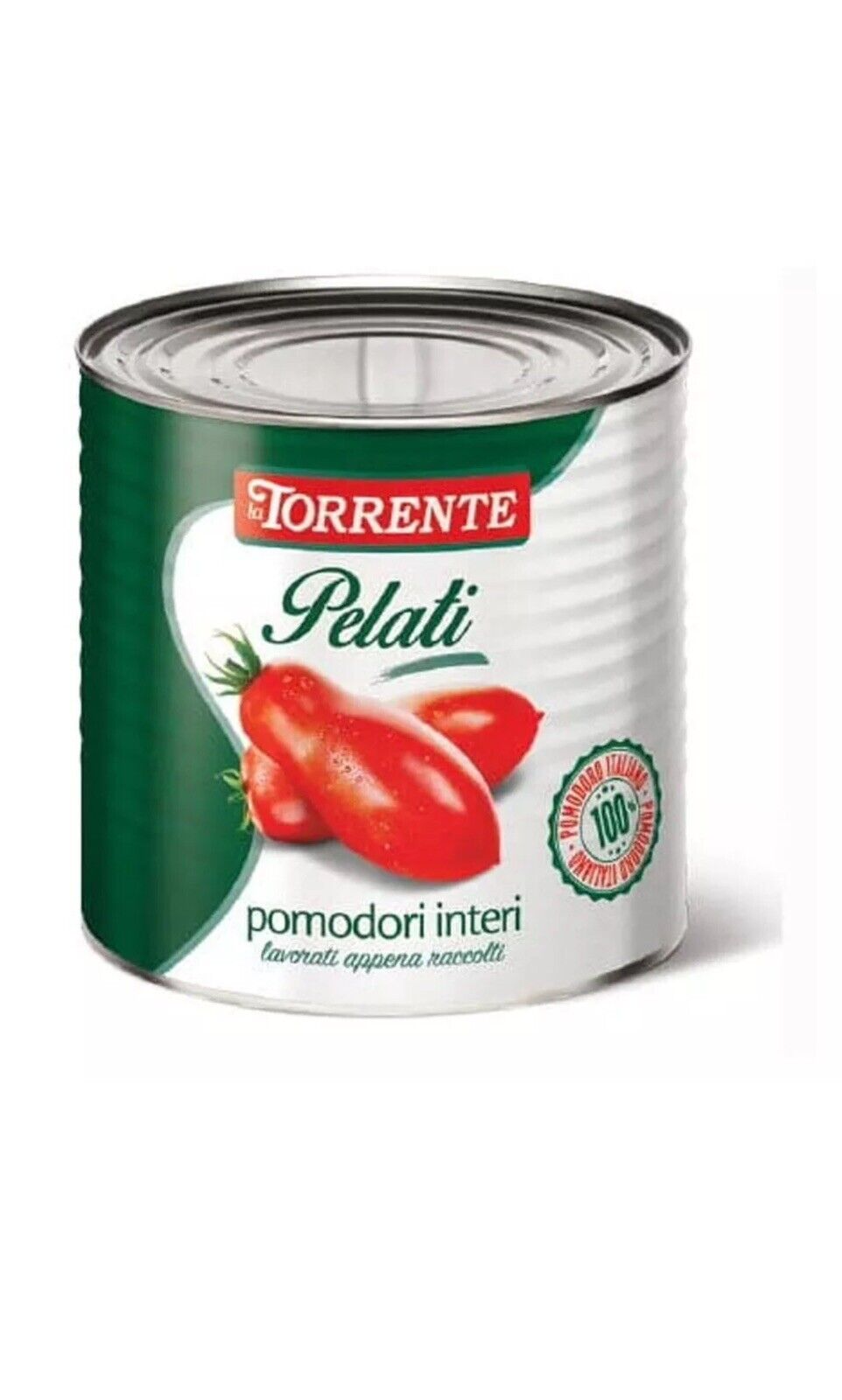 Pomodori pelati interi da 3Kg  - La Torrente