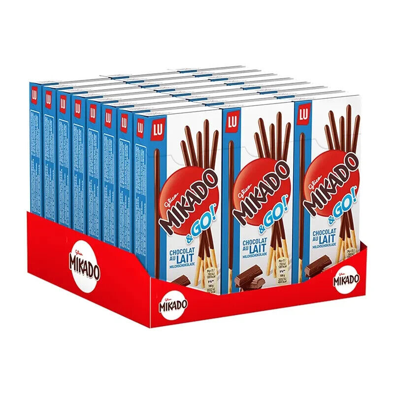 24 confezioni di Pocket mikado Pavesi al latte 39 grammi SPEDIZIONE GRATUITA