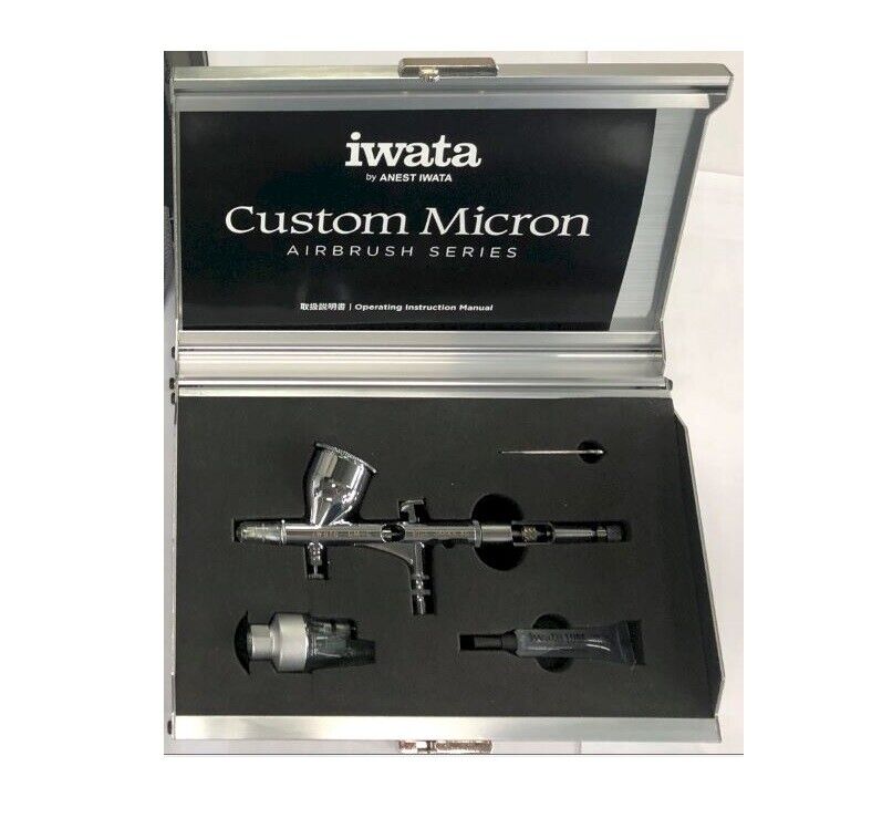 Aerografo Iwata Custom Micron CM-C2 PLUS 0,18 Metal Box Edition New (ICM4518)