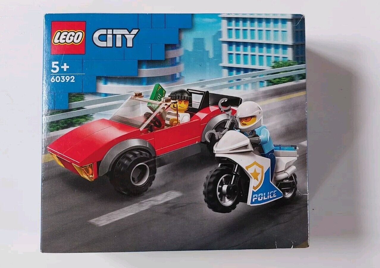LEGO City 60392 Inseguimento Sulla Moto Della Polizia