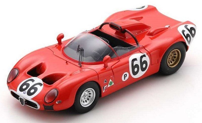 Alfa Romeo 33 Sebring 1967 Bussinello-Galli 1:43 SPARK US315