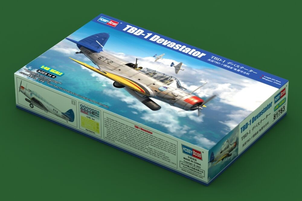 HOBBY BOSS 81783 MODELLO TBD-1 DEVASTATOR 1/48