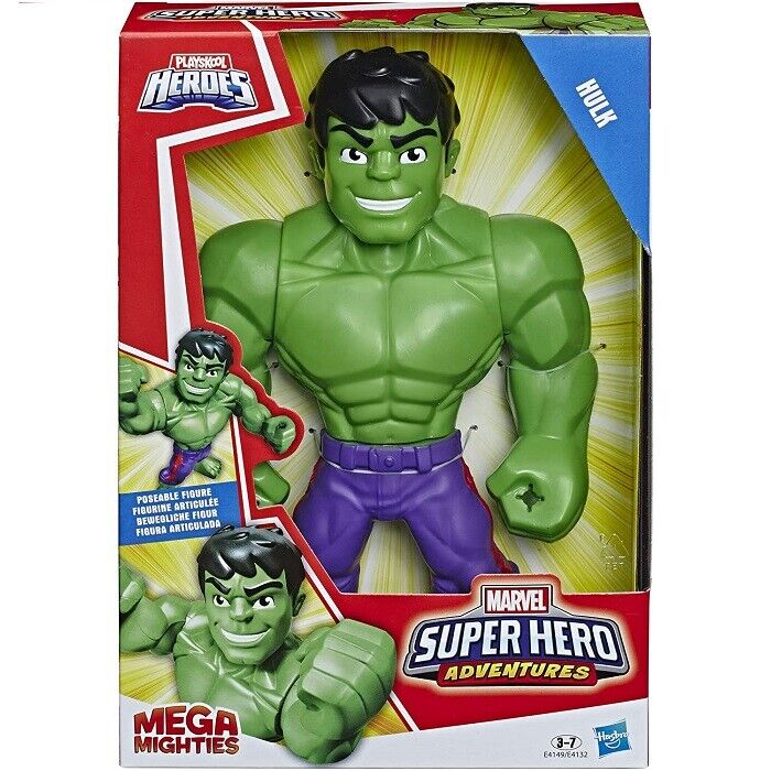 Hasbro Playskool Heroes Hulk Marvel Super Hero Adventures Mega Mighties