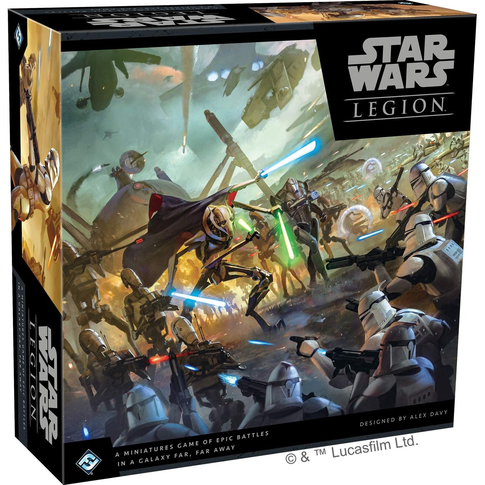 Fantasy Flight Games Atomic Mass Games Star Wars Legion Clone Wars Core Set U...