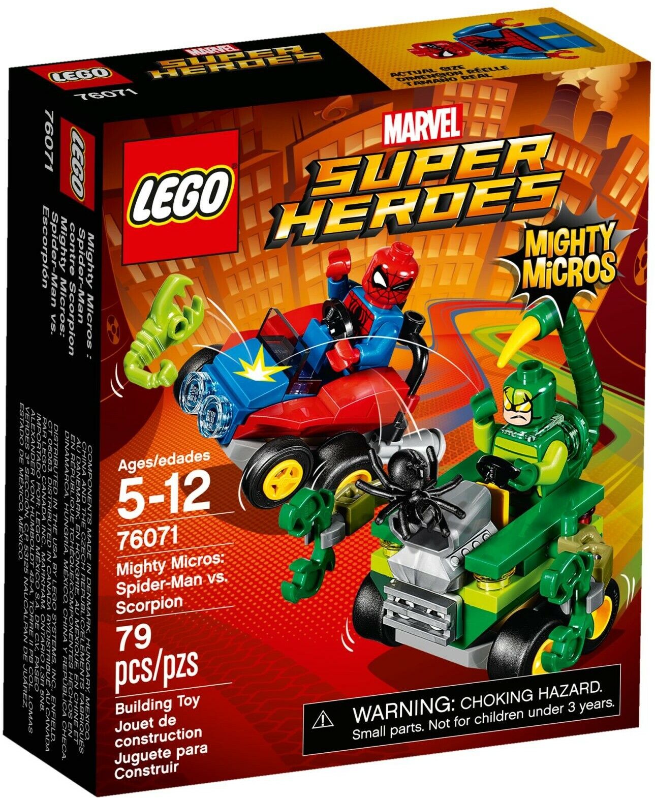 LEGO 76071 - Mighty Micros: Spiderman vs. Scorpio