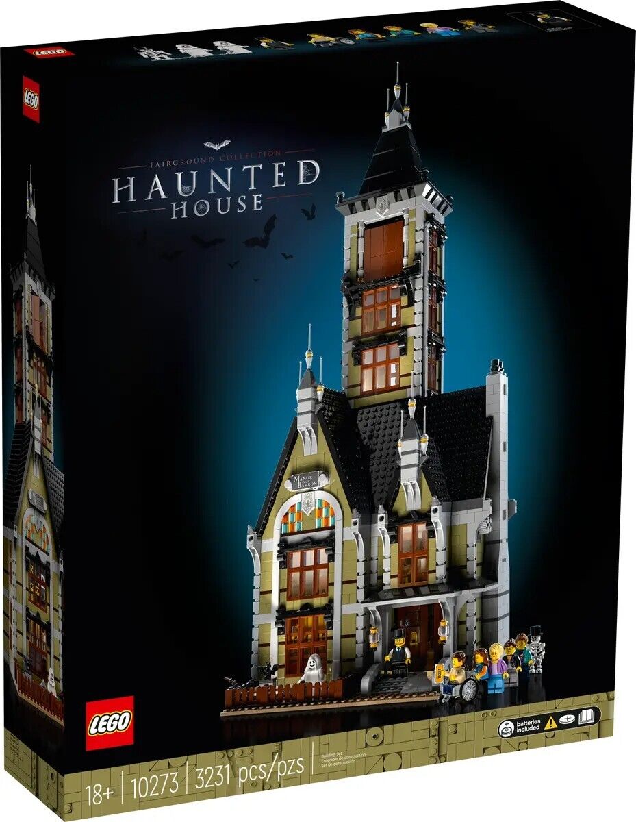 LEGO Icons 10273 La Casa Stregata Haunted House Nuovo Sigillato NEW