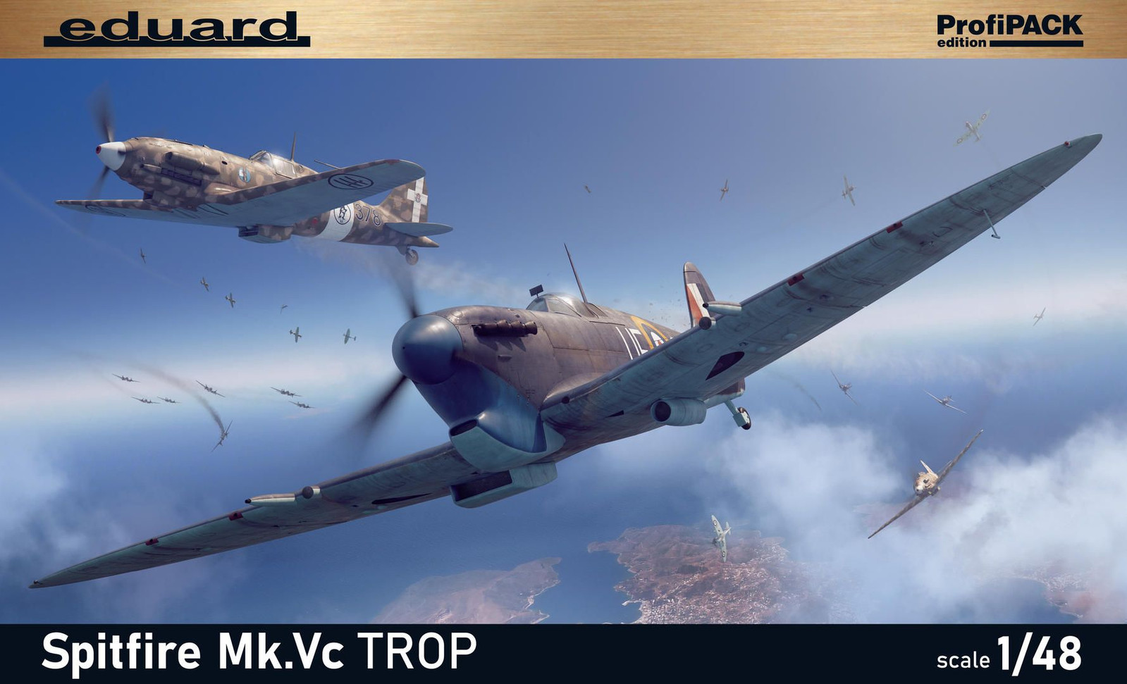 EDUARD 82126 MODELLO AEREO SPITFIRE MK.VC TROPPO 1/48
