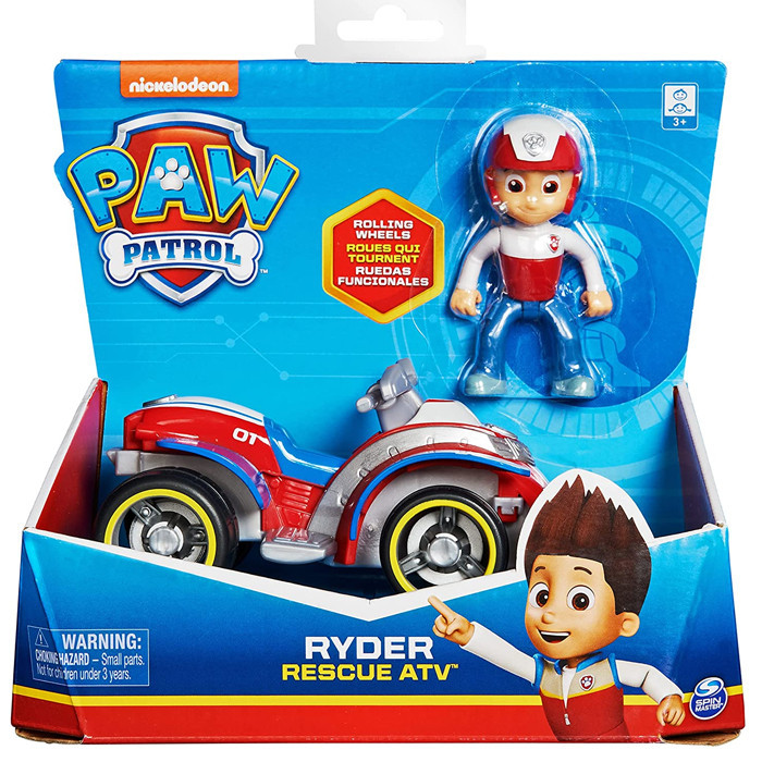 PAW PATROL RAIDER CON VEICOLO CRUISER PERSONAGGIO PAWPATROL SPIN MASTER 6052310