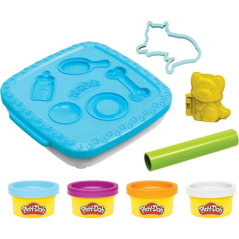 Play-Doh Create  N Go Pets - Set Contenitore, Giocattoli artistici e Artigianali