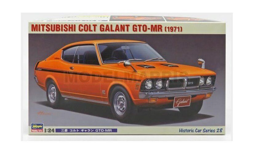 HASEGAWA 21128 MITSUBISHI - COLT GALANT GTO-MR 1971 - 1/24