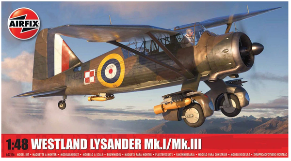 Westland Lysander Mk.I/Mk.III 1/48 - AIRFIX A07116