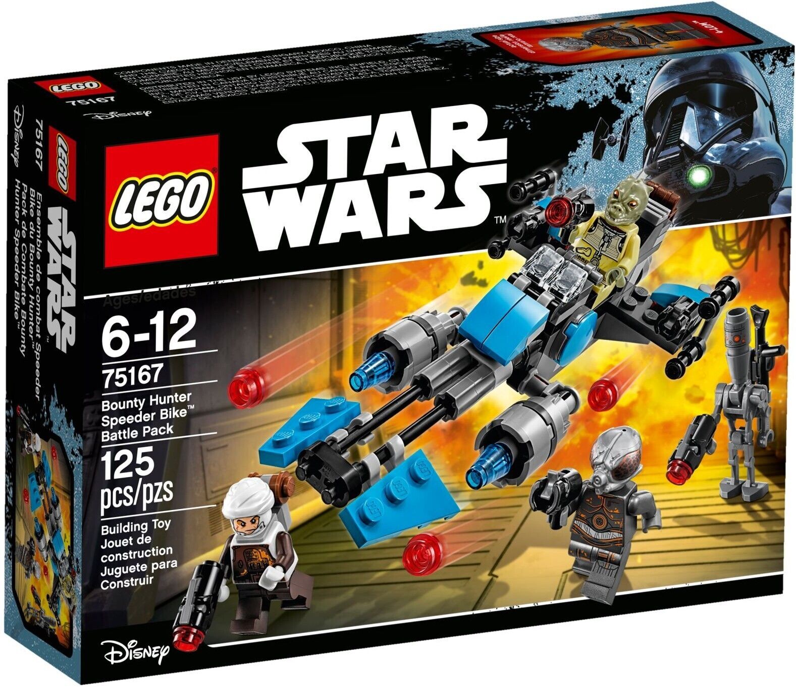 LEGO 75167 - Bounty Hunter Speeder Bike Battle Pack