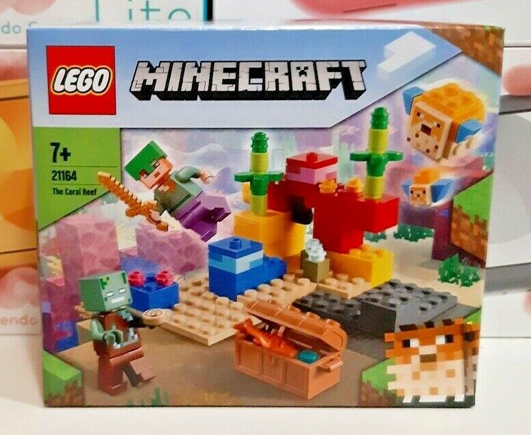 LEGO Minecraft 21164 La Barriera Corallina NUOVO SIGILLATO