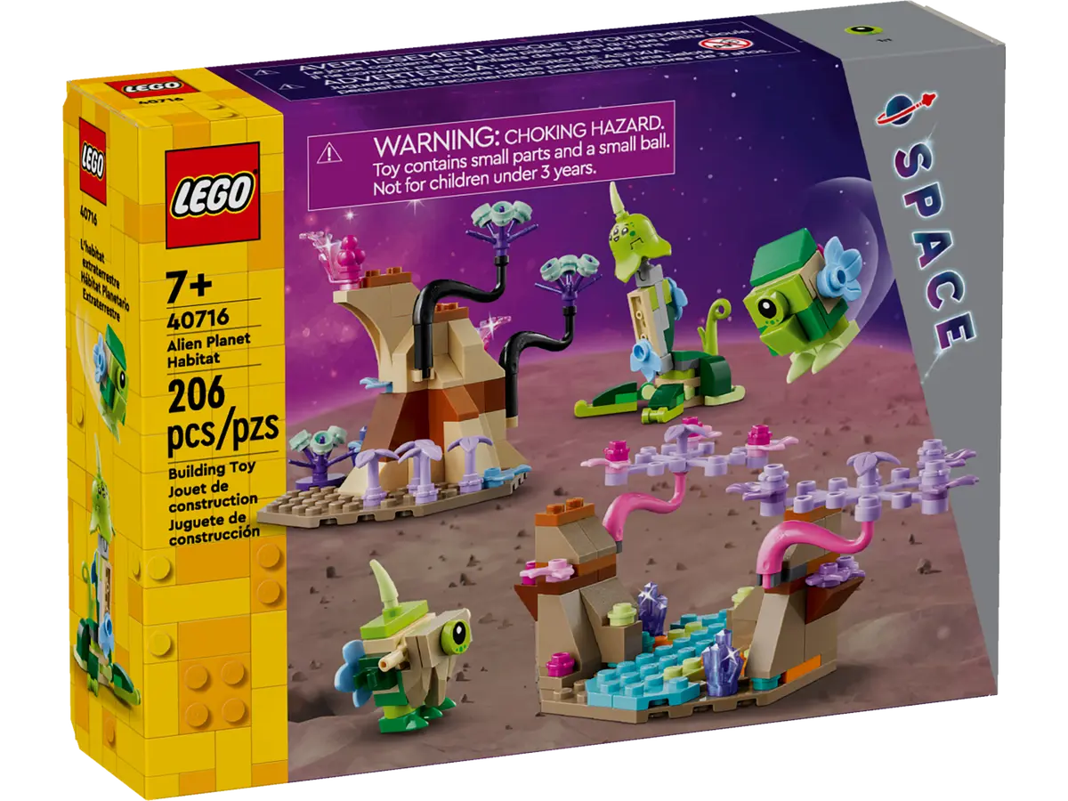 LEGO Space 40716 Habitat Pianeta Alieno - Set NUOVO Sigillato Originale