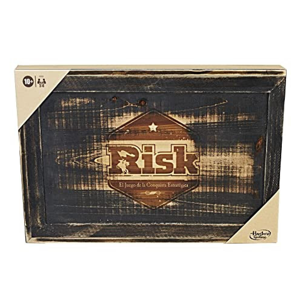 (TG. small) Hasbro Gaming Risk Rustic Series [Esclusivo Amazon] - NUOVO