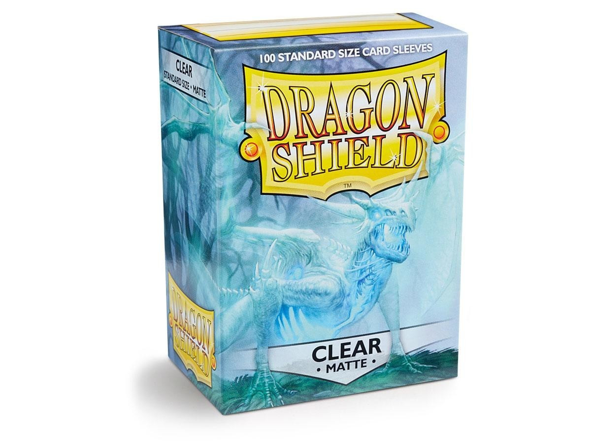 Dragon Shield - Bustine protettive Standard Matte Clear (100 bustine) - 11001