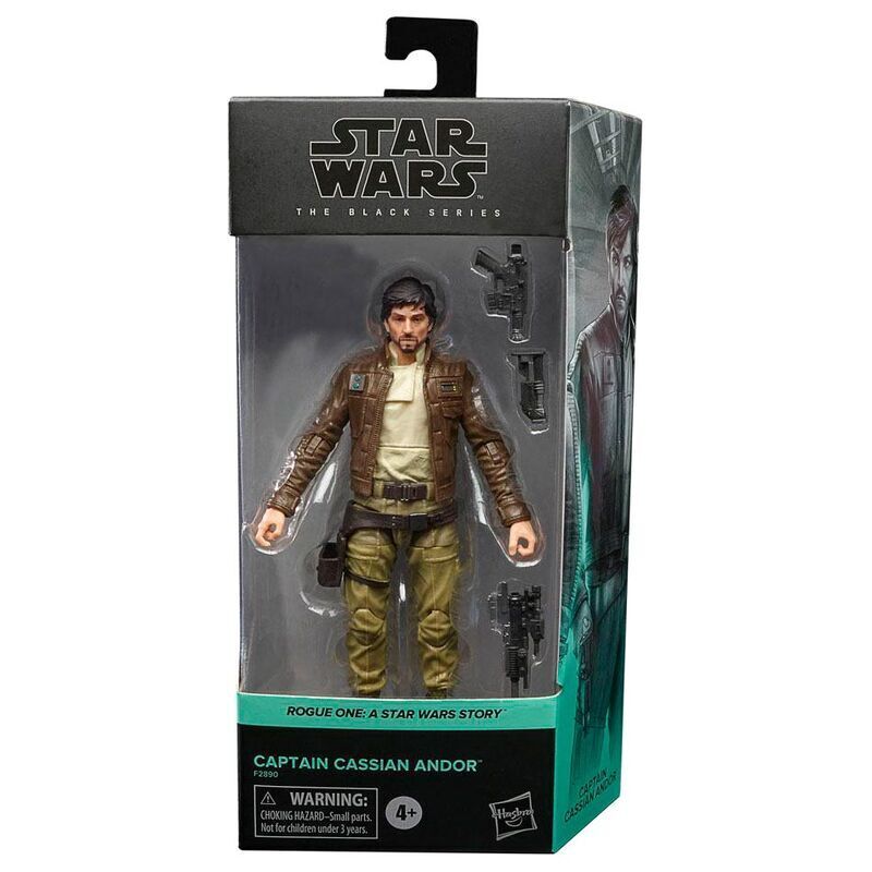 Star Wars Rogue One Black Series Captain Cassian Andor Action Figure 15cm