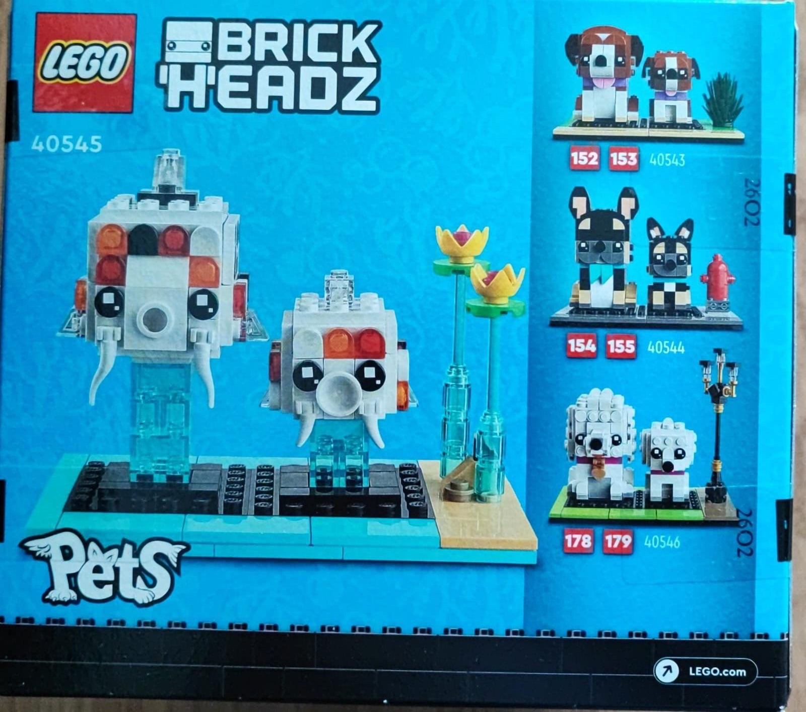 Lego Brickheadz 40545 pesci lego