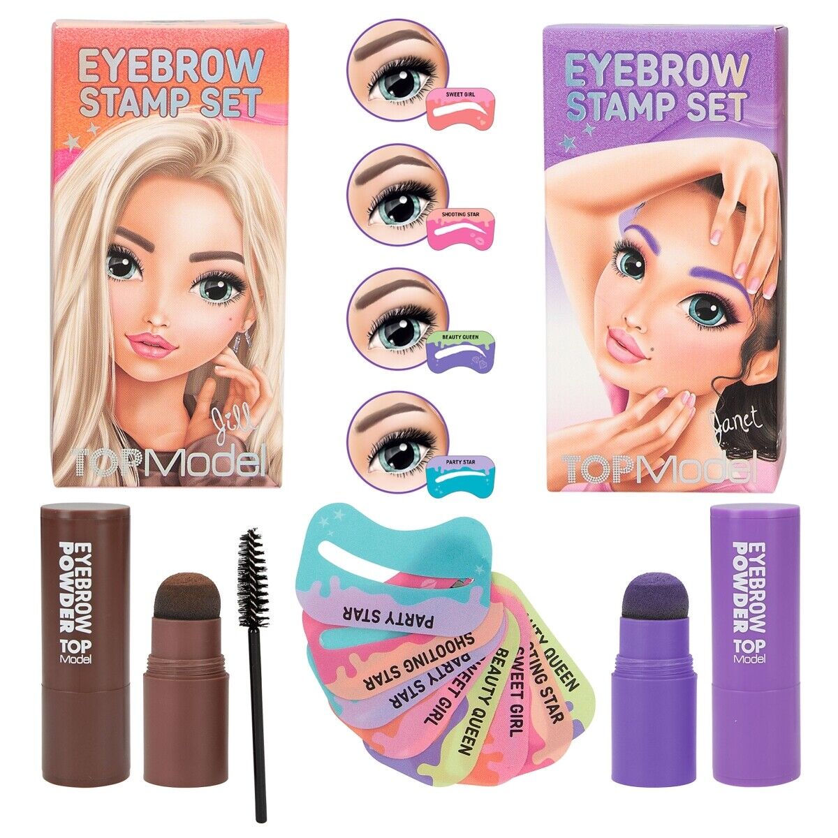 Top Model Set per sopracciglia BEAUTY and ME 1 pz casuale